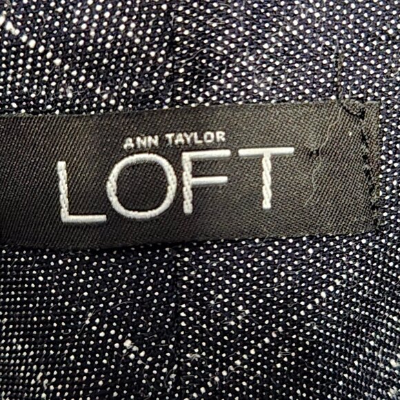 Ann Taylor Loft Marisa Stretch Pant Trousers, Cool Gray, 0 - Picture 4 of 6